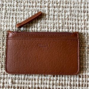 Shinola Leather Coin and Card Zip